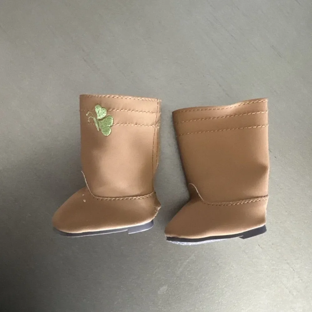 American Girl Doll True Spirit Boots Retired EUC